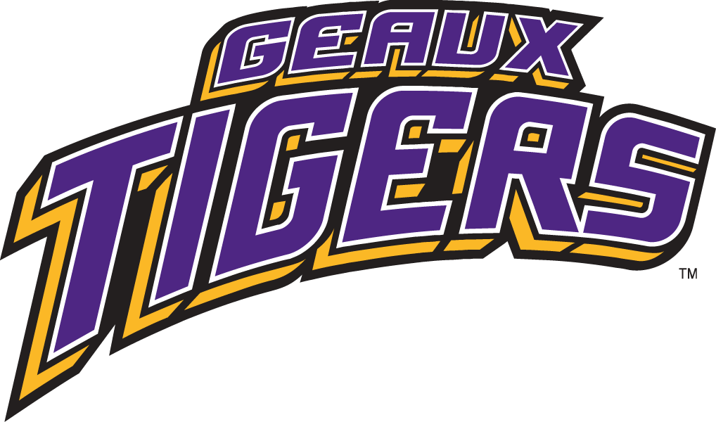 LSU Tigers 2002-Pres Wordmark Logo iron on transfers for fabric